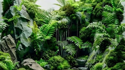 护眼水族箱带鱼屏