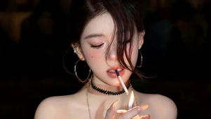 纯欲风柔影少女