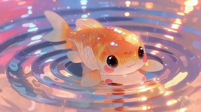 一池涟漪星光小锦鲤