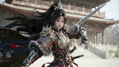 动漫美少女将军