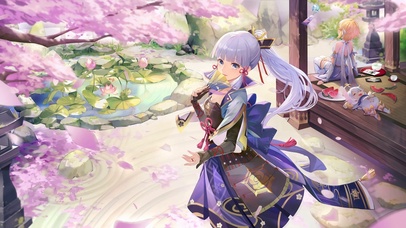 神里绫华，融雪