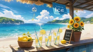 夏日柠檬水