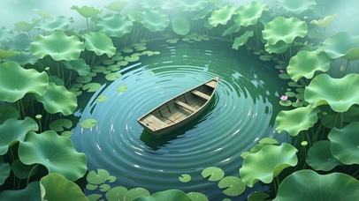荷塘