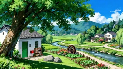 清新乡村生活