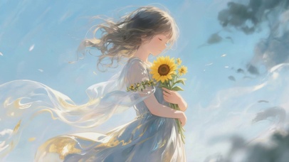 向日葵女孩