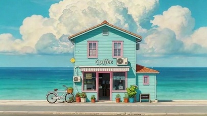 海边咖啡屋