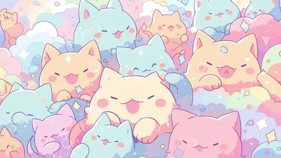 猫咪气泡