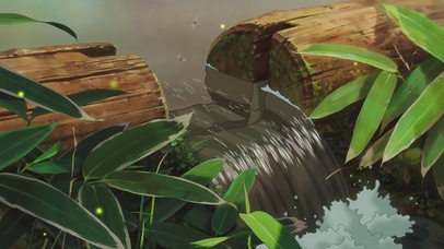 4k护眼唯美森林小溪边