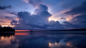 湖泊风景