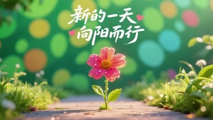 新的一天，向阳而生