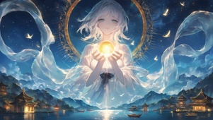 星空古风神女