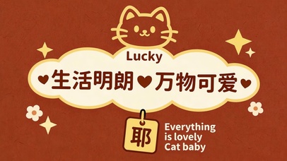 生活明朗万物可爱