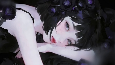 唯美倦夏少女