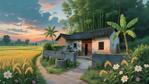 唯美乡村丰收季