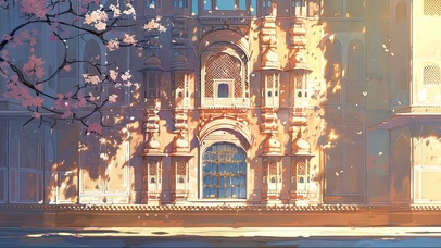 阳光宏伟宫殿立面