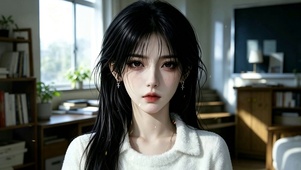 可爱女孩