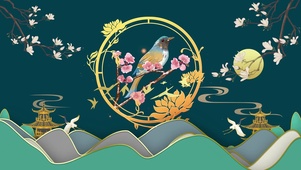 国潮风唯美
