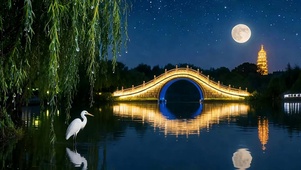 中秋夜景
