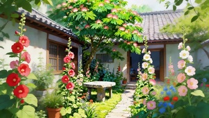 乡村的小院