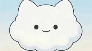 云朵猫咪带鱼屏
