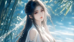 4K古风美女