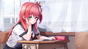 教室女孩