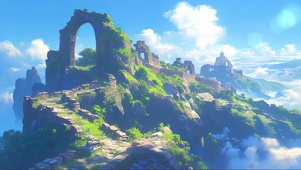梦幻山巅神秘遗迹