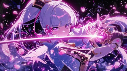 持剑 神里绫华