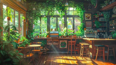 温馨午后咖啡屋 