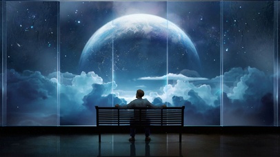 唯美治愈观看宇宙星空