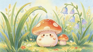 可爱小蘑菇