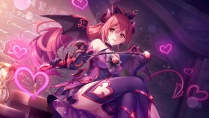 可爱魅魔少女