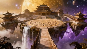 古风山水星球