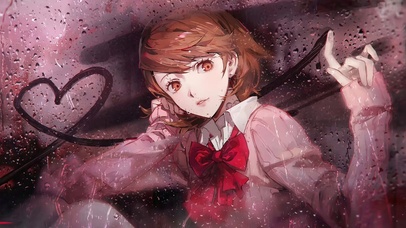 女神异闻录3-山岸风花-雨窗