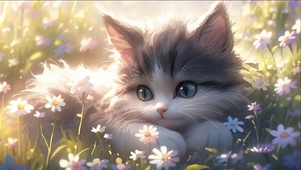 花园小猫