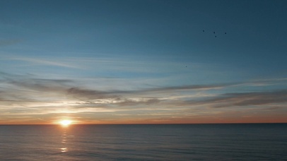 4k平静的海平面