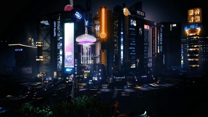 赛博夜景系列一【4K超清炫酷】