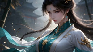 青衫逸影