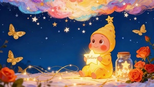 彩云童话梦境星星人