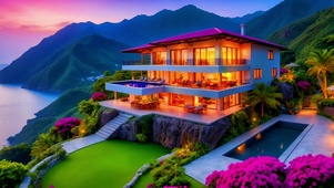 温馨山中私人别墅