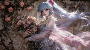 玫瑰画报-神里绫华