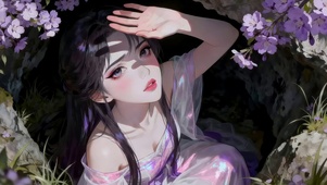 可爱小女孩