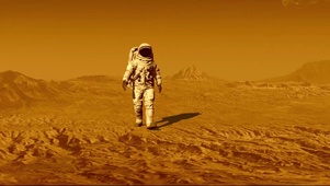 【4K科幻】宇航员行走火星