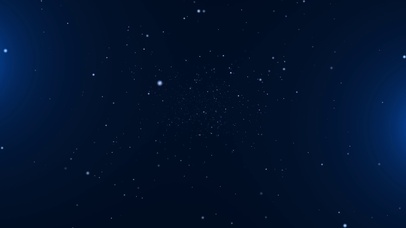 蓝色科技星空