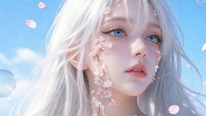 白发女孩