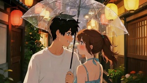 雨天的邂逅