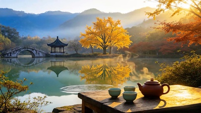 山水湖畔