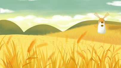 麦田风车