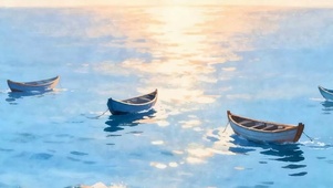 海景带鱼屏