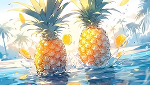 夏日菠萝
